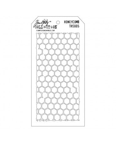 Stencil TIM HOLTZ Honeycomb 2