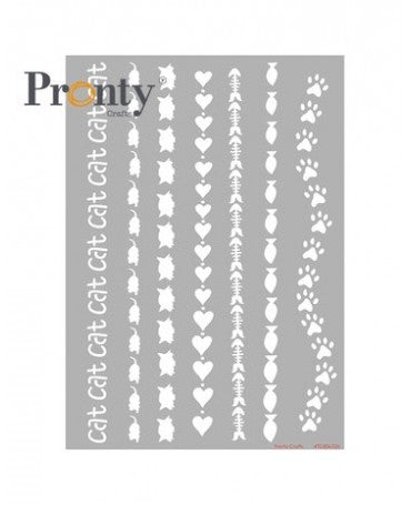 Stencil Pronty Crafts A4 Cenefas 1