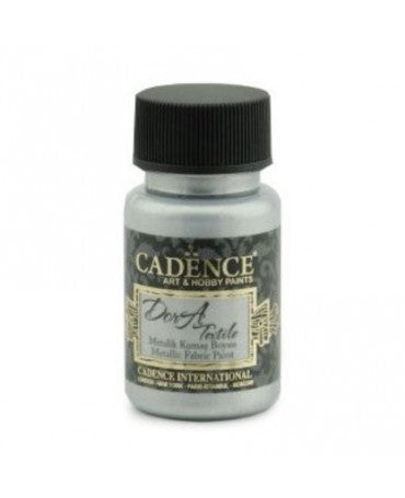 Pintura Metalica Textil Cadence Plata 1