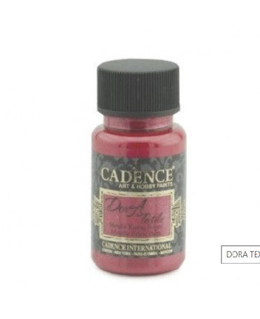 Pintura Metalica Textil Cadence Rojo 1
