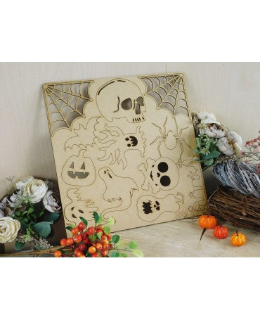 Madera Set Elementos Decorativos 1