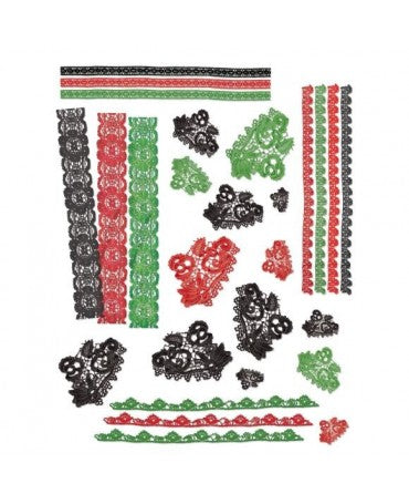 DIE CUTS 49 MARKET LASER Christmas Spectacular 2023 Lace 2