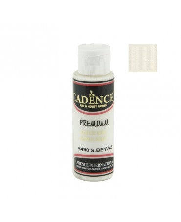 Pintura acrílica WARM WHITE Cadence 70ml 1