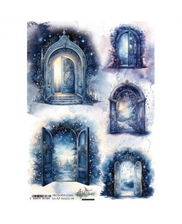 Papel arroz Alchemy of art Legends of the magic MAGIC-04 1