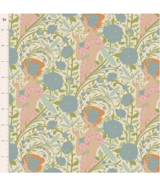 Tela Tilda Songbird Aubery Blue 100653 1