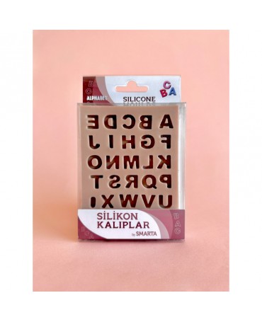 Molde Silicona Smarta Alphabet 13x10x1,4cm 1