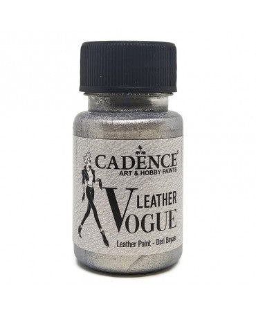 Pintura LEATHER VOGUE METALLIC Silver 50ml 1