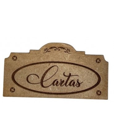 MADERA SELLO BAJO RELIEVE 10-12CM CARTAS TORNILLOS 1