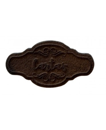 MADERA SELLO ALTO RELIEVE 6-8CM CARTAS 1