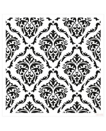 Stencil CADENCE 45 x 45 Fondo arabesco 1