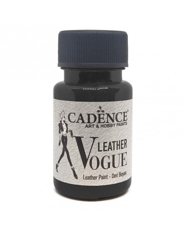 Pintura LEATHER VOGUE Black 50ml 1