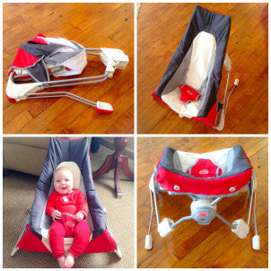 Hamaca para llevar roja tiny love 2