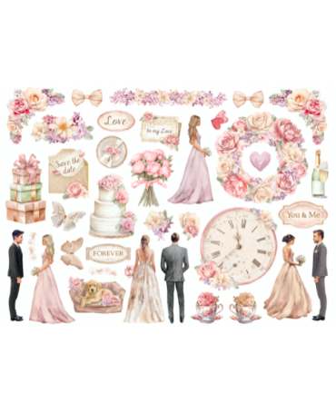 DIE CUTS STAMPERIA ROMANCE FOREVER CEREMONY EDITION 2
