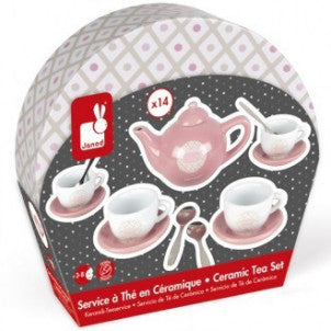 Set de te de ceramica macaron janod 2
