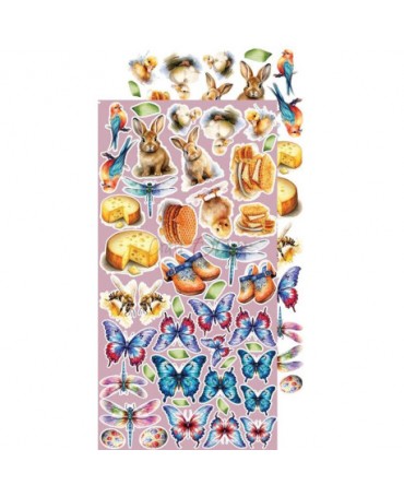 RECORTABLES CRAFT O´CLOCK Tulip Love 2