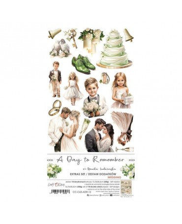 RECORTABLES CRAFT O´CLOCK Wedding A day to Remember 1