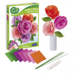Ac crea flores con papel crepé sentosphere 1