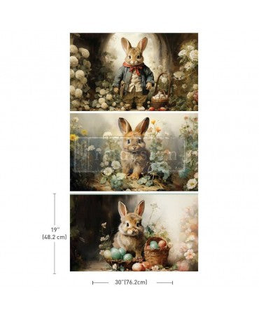 PAPEL SEDA PRIMA Dreamy Bunnies 3 Hojas 1