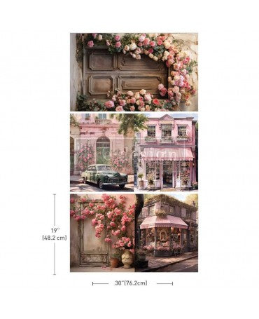 PAPEL SEDA PRIMA Blush Blossom Boulevard 3 Hojas 1