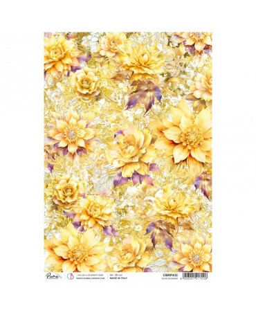 Papel Arroz CIAO BELLA A4 Piuma Glow blossom 1
