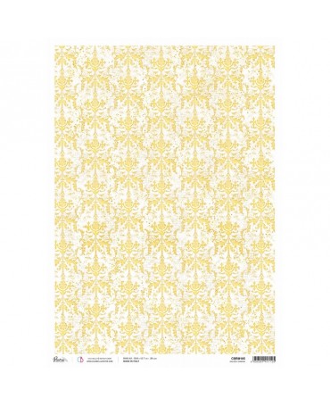 Papel Arroz CIAO BELLA A3 Piuma Golden damask 1