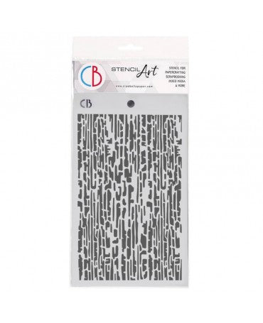 Stencil CIAO BELLA Birch wood 12,5x20cm 1