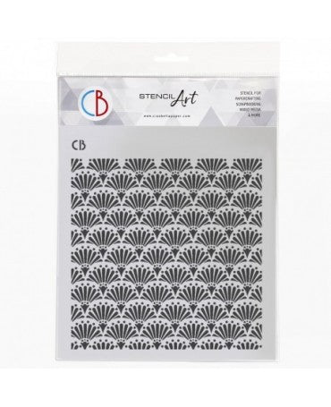 STENCIL CIAO BELLA Iconic Pattern 20x20cm 1
