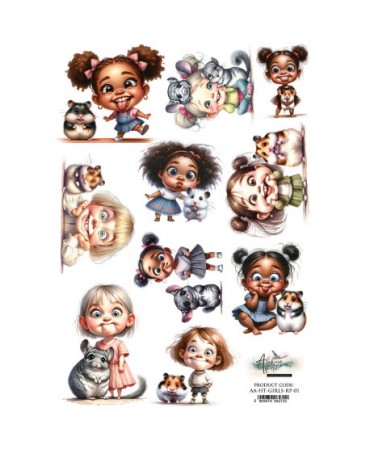 Papel arroz Alchemy of art GIRLS 2 1