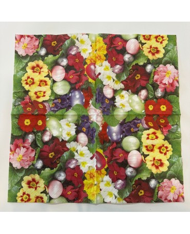 Servilletas flores variadas 1 2