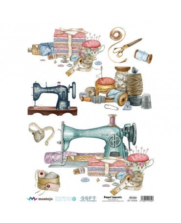Papel arroz A3 COSTURA 2 1