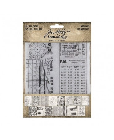 TIM HOLTZ Collage Paper Archives 30ud 1