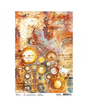 Papel Arroz CIAO BELLA A4 Coral Reef Steam Knobs 1