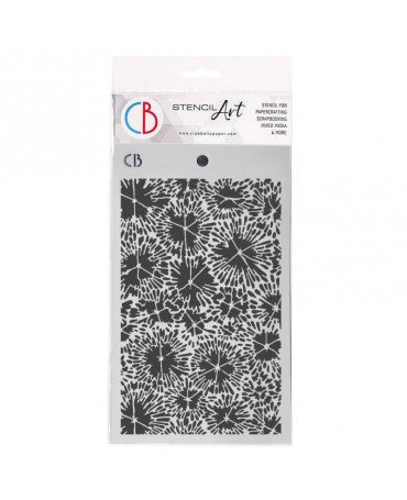 Stencil CIAO BELLA Coral Reef 12,5x20cm Fossils 1
