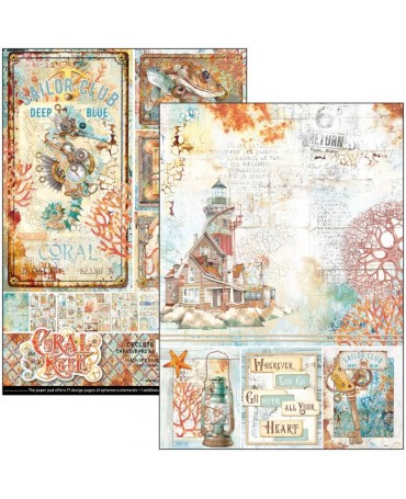 COLECCION A4 CIAO BELLA Coral Reef 1