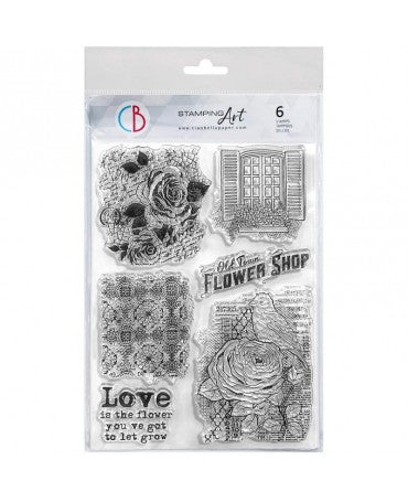 Sello silicona CIAO BELLA Flower Shop Floral Elegance 1
