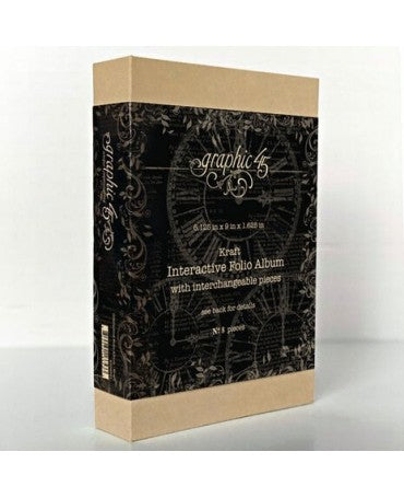 ALBUM Graphic 45 Kraft Piezas Intercambiables 1