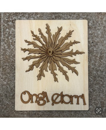 Madera TABLERO EGUZKILORE 20X25 ONGI ETORRI 1
