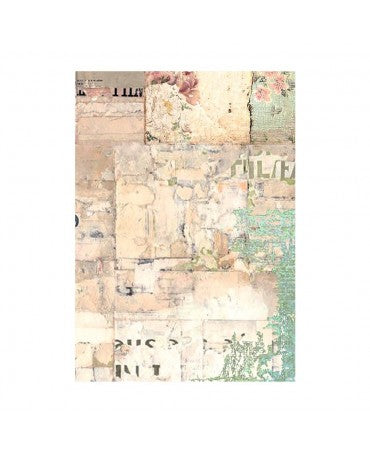 Papel arroz Stamperia A6 Wonderland backgrounds (8UD) 2