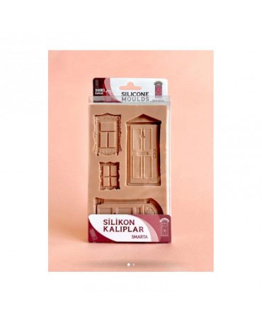 Molde Silicona Smarta Doors 118x208x19mm 1