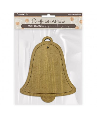 Madera Silueta DM stamperia CAMPANAS 1