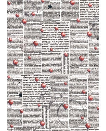 PAPEL VELLUM CIAO BELLA A4 Paris Je t'aime Patterns 2