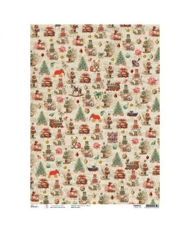 Papel Arroz CIAO BELLA A3 VINTAGE TOYS 1