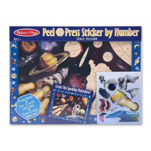 Pegatinas space mission melissa&doug 1