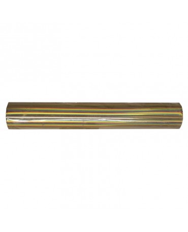 FOIL textil CADENCE Brillant Holografico Gold 17cmx5m 1