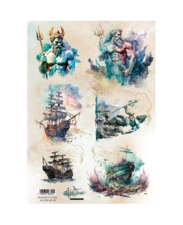 Papel arroz Alchemy Underwater 2 1