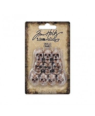Tim Holtz Halloween Skulls (10pcs) 1
