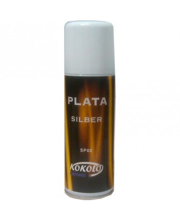 Pintura Spray Plata KOKOLO 200ml 1