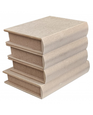 Madera Cajon 4 libros 2
