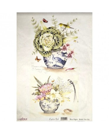 Papel arroz Cadence A3 DreamArt PAD501 1
