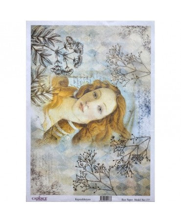 Papel arroz Cadence A3 DreamArt PAD177 1
